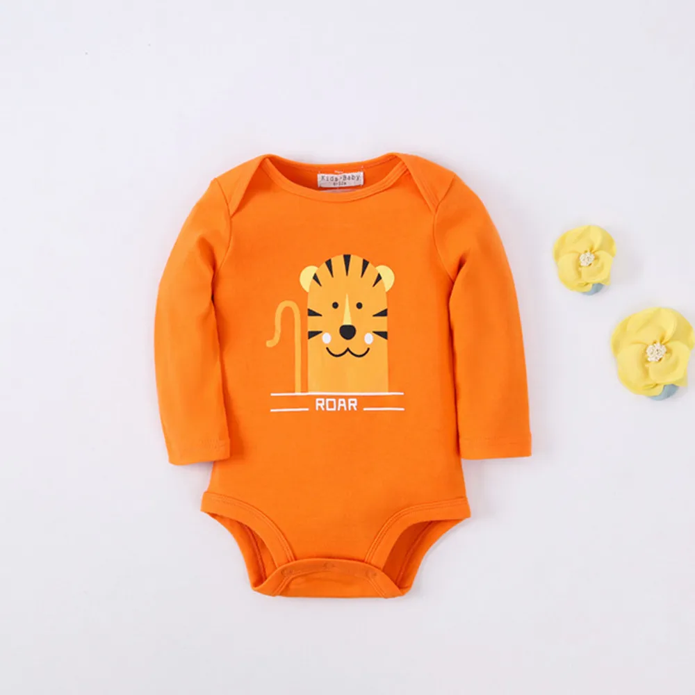 Style Four Модные Демисезонный маленьких Комбинезоны для малышек качества с длинными рукавами для новорожденных детская одежда Повседневное Комбинезоны для женщин Костюмы из хлопка для мальчиков и девочек Комбинезон - Цвет: Style Four