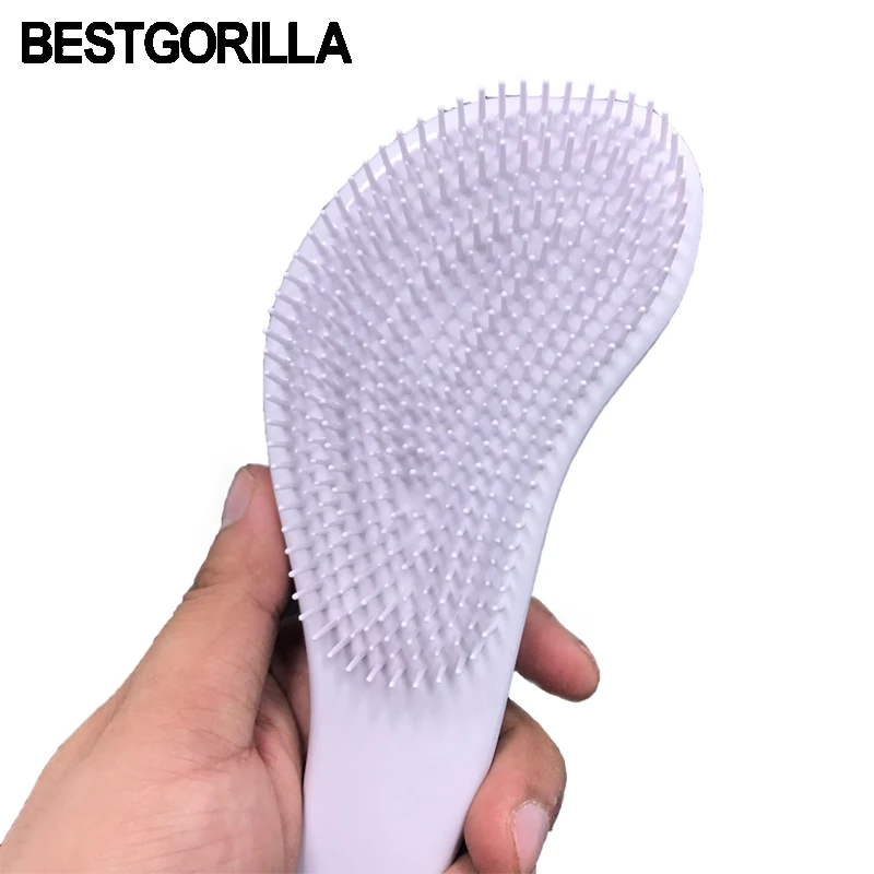 BESTGORILLA Горячая практичная Массажная Расческа Щетка для волос профессиональная