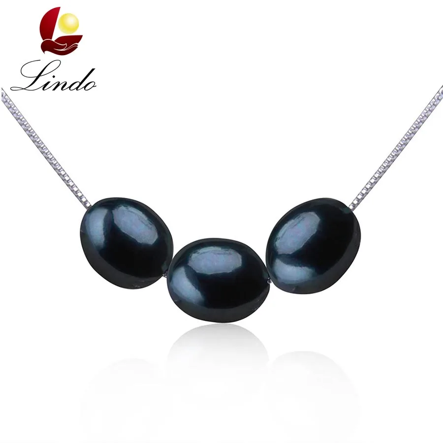 Женское Ожерелье LINDO модное жемчужное ожерелье из натурального пресноводного