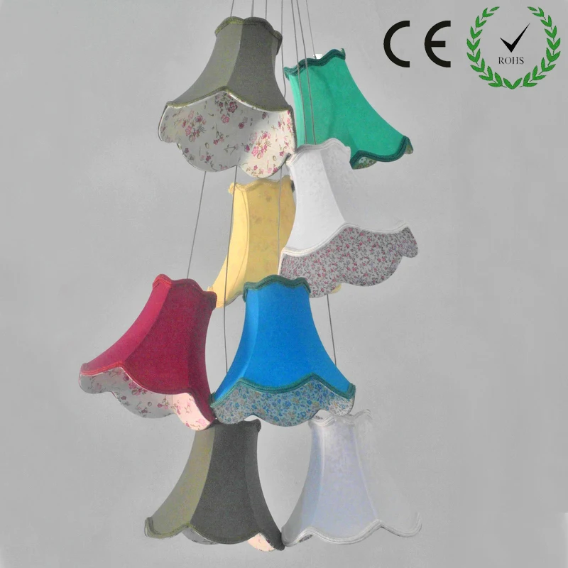 G4 современные подвесные кластеры светными тканими тени светодиодные люстры