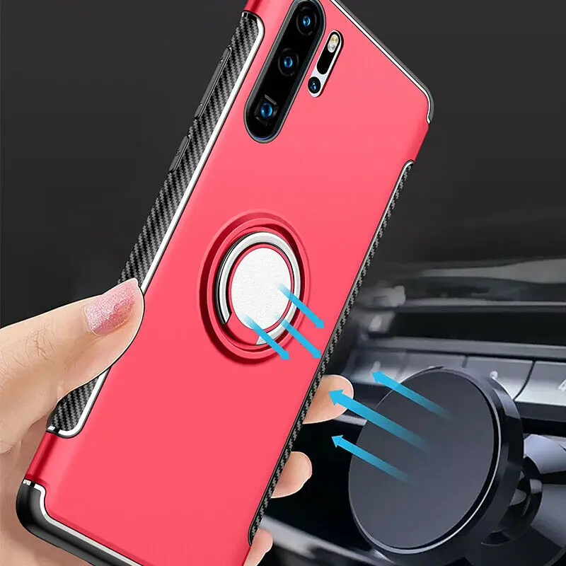 Чехол для Huawei P30 20 10 Pro Lite Mate Nova 4 Y9 2019 чехол Honor 8X 7S 6X V20 360 магнитный металлический |