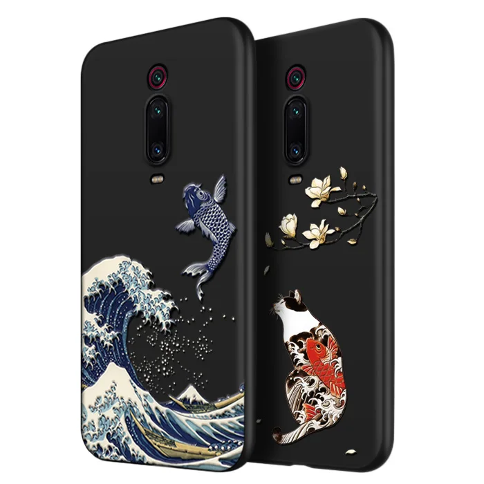Чехол для телефона с тиснением Xiaomi 9T PRO Redmi K20 K30 чехол объемным гигантским