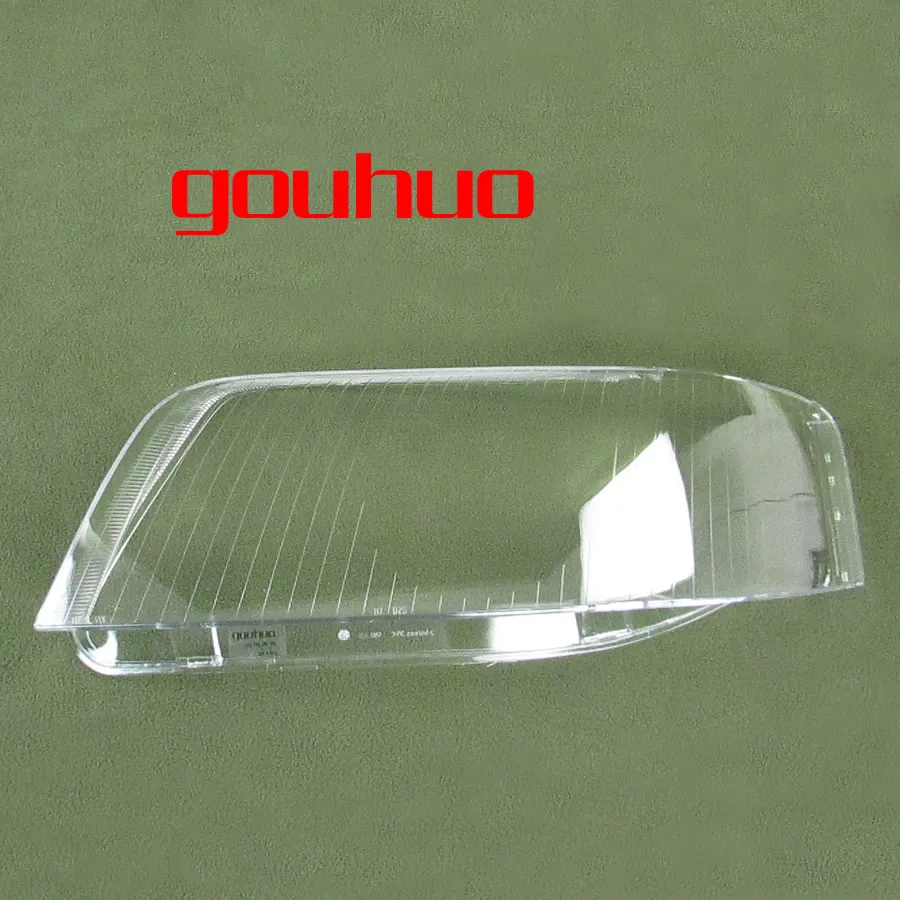 Крышка передней фары стеклянный корпус противотуманных фар крышка прозрачные абажуры лампы оболочки маски объектив для Audi A6 C5 2003 2004 2005