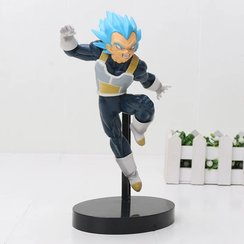 Светло-желтый Dragon Ball Z Action Figures Son Goku Burdock Dragon Ball Super Saiyan DBZ Bardock Goku PVC Action Figures toy - Цвет: Светло-желтый