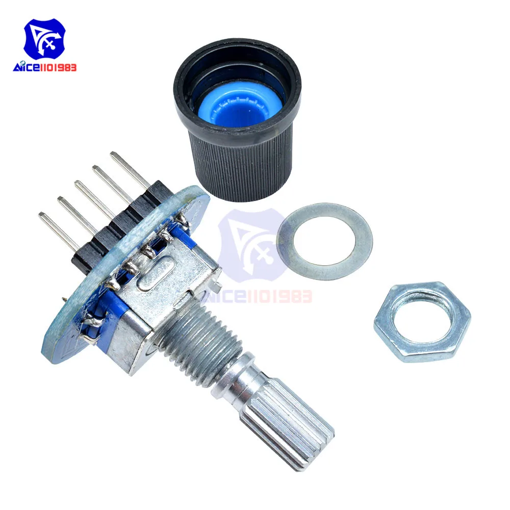 Модуль роторного датчика Arduino 5 В потенциометр датчик вращения