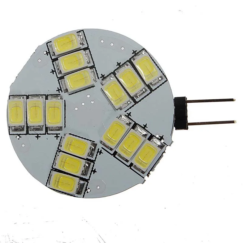 Новый 4 X G4 15SMD 5630 Светодиодный 12V точечный светильник лампа 330 360LM холодный