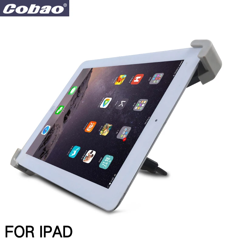 Cobao Универсальный Автомобильный держатель для планшета, CD слот, поддержка планшета для ipad mini air Pro 7 7,9 8 9 9,5 9,7 10 11
