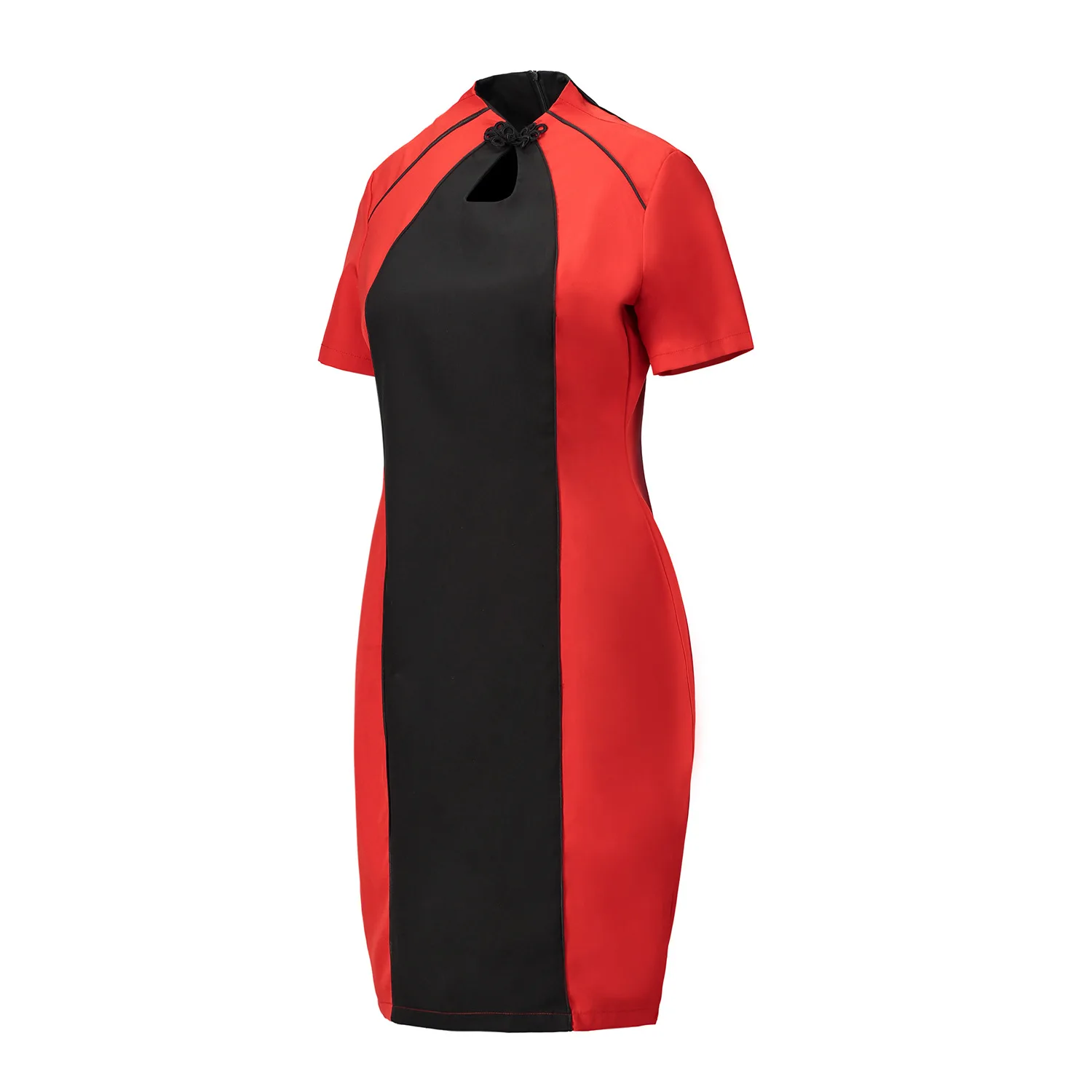 6XL БОЛЬШОЙ Размеры Лоскутная Bodycon Повседневные платья летние для женщин Большие