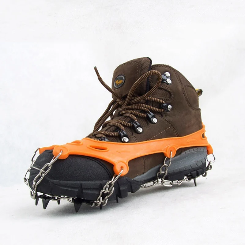 Новый 1 Пара 8 Зубов Кошки Лед Захват Когти Снег Бутсы Туризм Восхождение