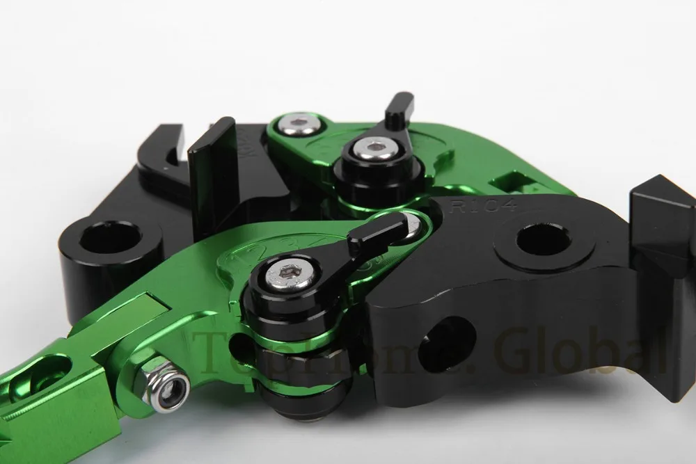 Бесплатная доставка ЧПУ Складные и выдвижные рычаги тормозной муфты для Kawasaki Z1000