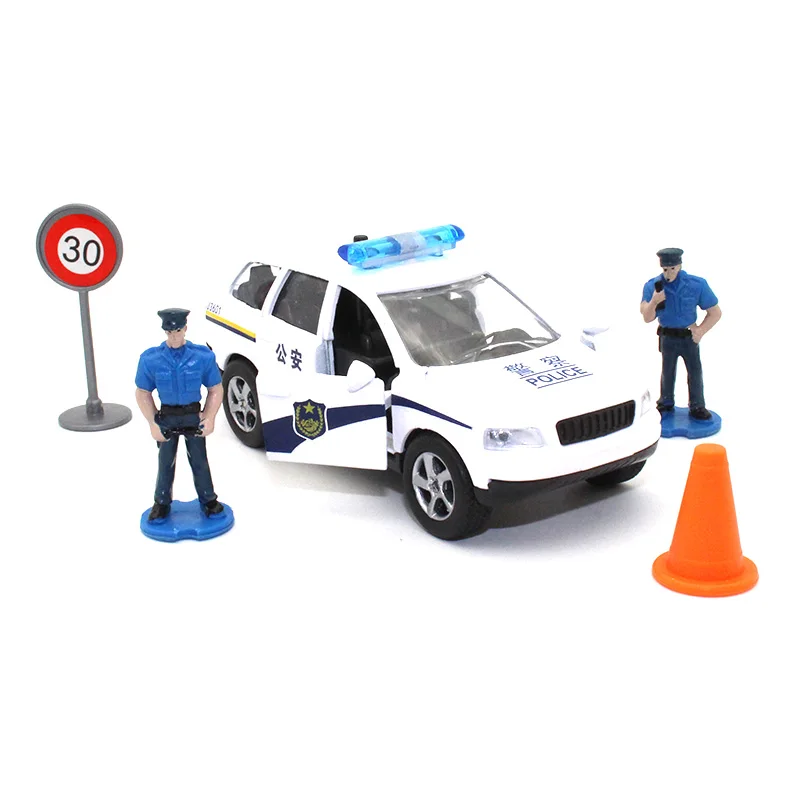 ETI 1:43 модель автомобиля из сплава дети литые игрушки движение звук и свет