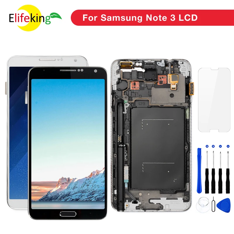 5 шт./лот для Samsung galaxy Note3 n900 n9005 n900A дисплей мобильных телефонов ЖК сенсорный экран