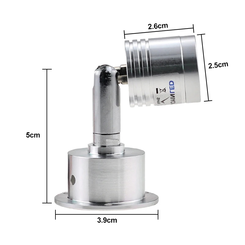 Встраиваемые светодиодные мини-светильники 3 Вт горячая Распродажа 12 В