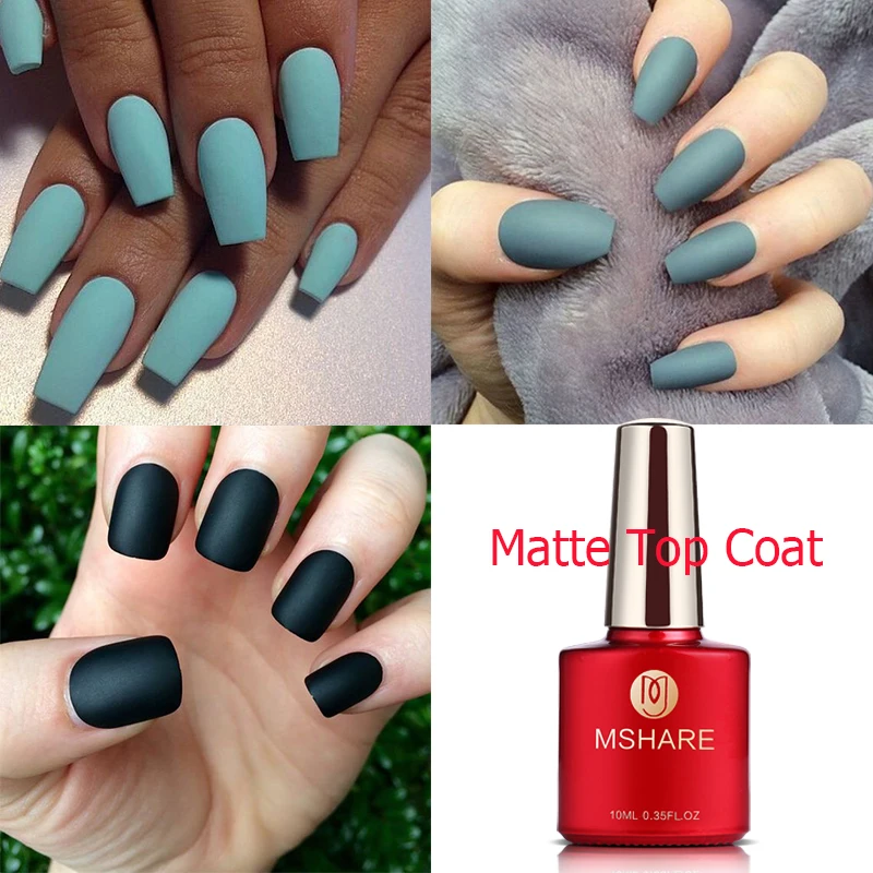 MSHARE праймер для ногтей Грунтовка База Lquid Top Coat подкрепление UV гель для ногтей Matt Топы ногтей Лаки лак без чистке вытереть липкие Слои r07