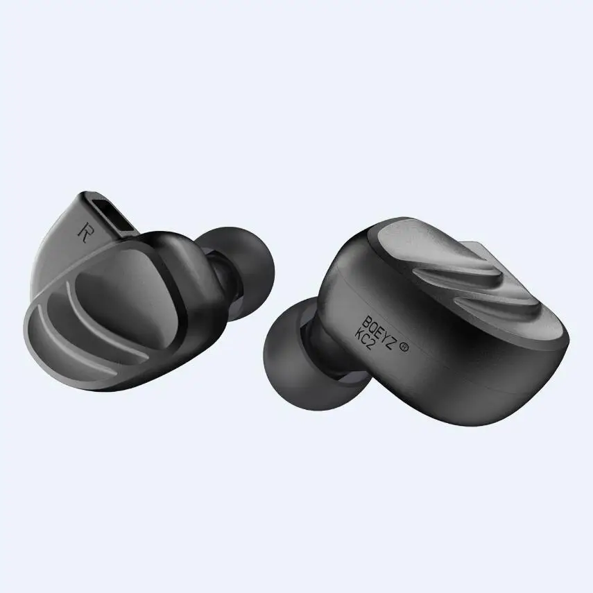 Bqeyz KC2 2BA + 2DD Hybrid Drive металла в ухо наушники HIFI DJ Monito кроссовки спортивные ушной