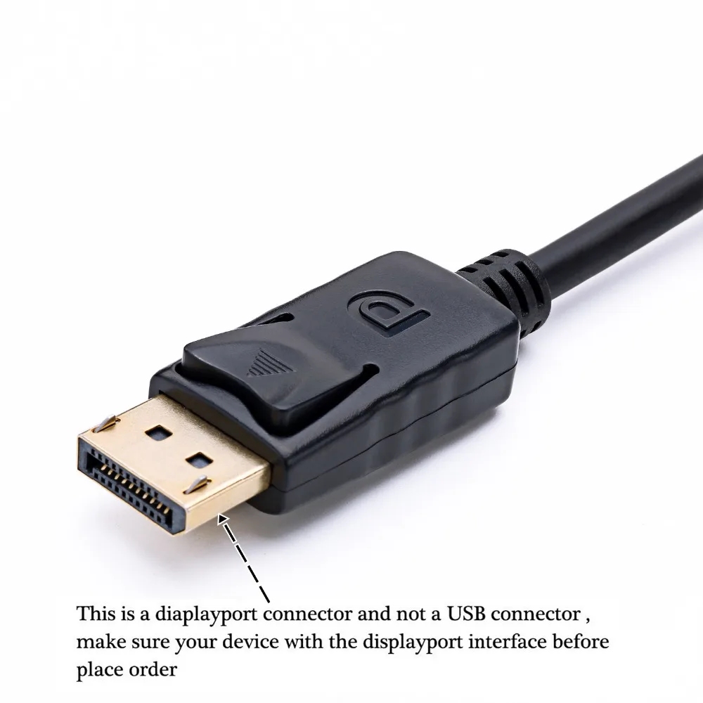 Переходник Mini Displayport на DP cable Apple MacBook и другой интерфейс thunderbolt для