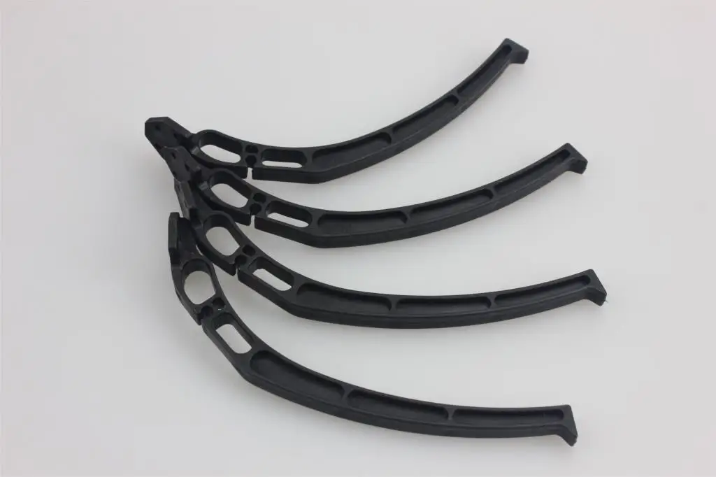 F14916/7 140 мм Высокая посадочная Шестерня скользящее колесо Штатив для DIY FPV самолета