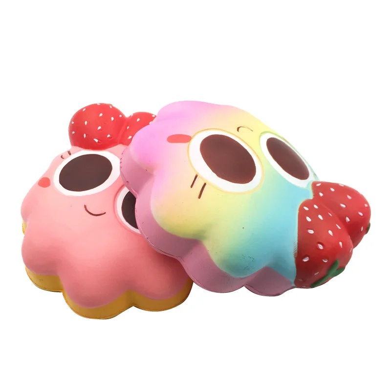 20 Kawaii клубника торт форма крем ароматизированный мягкий медленно