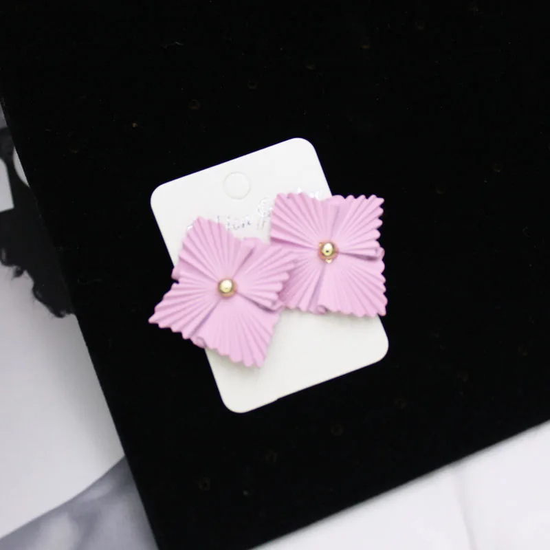 Shiny Side New Fashion Brand Jewelry Irregular Flower Stud Earrings for Women Statement Gift Elegant Free Shipping | Украшения и