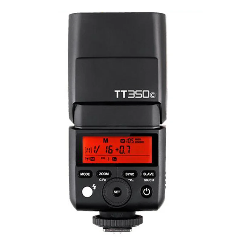 2x Mini Godox Speedlite TT350C TTL 2 4G HSS Flash Kit + X1T C передатчик для Canon беззеркальной DSLR камеры 5D III