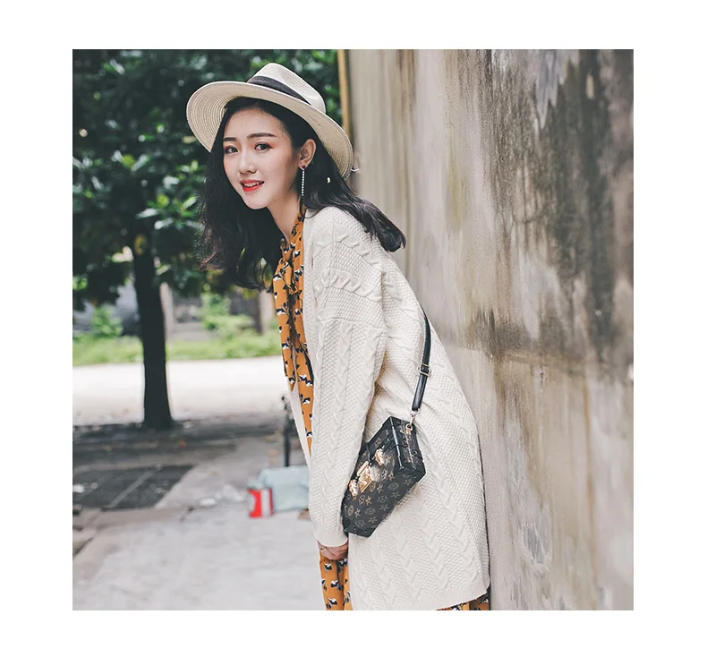Laura's Store// high quality new arrival women's sweaters lady's solid color with long sleeve and V-neck free shipping |