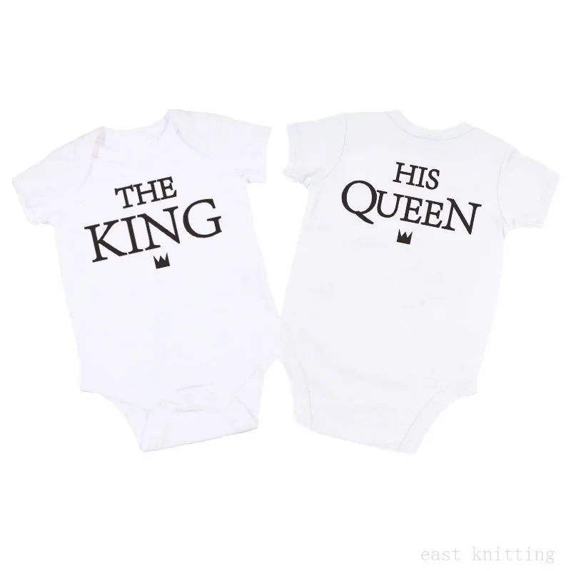 Близнецов для мальчиков и девочек боди новорожденных спортивный костюм