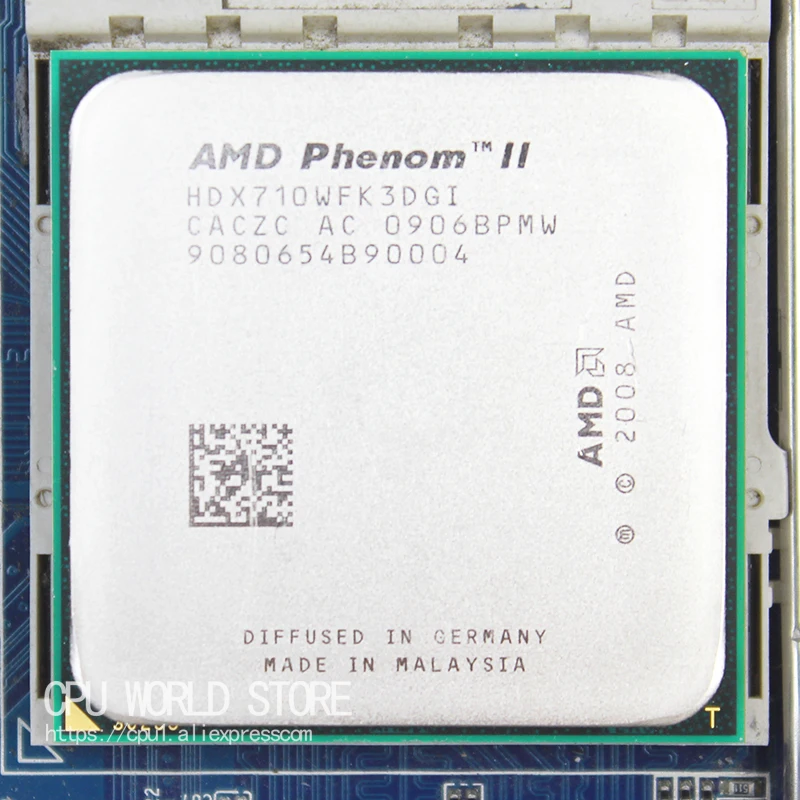 Трехъядерный процессор AMD Phenom II X3 710 2 6 ГГц/6 МБ/95 Вт/2000 ГГц разъем am3 am2 + 938 pin|cpu