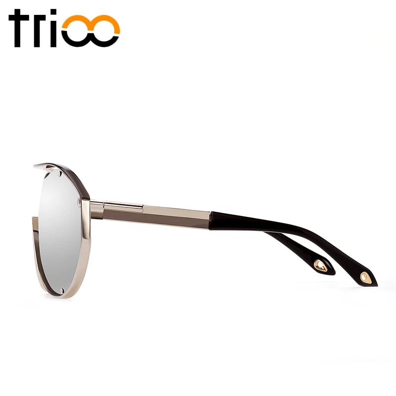 Мужские солнцезащитные очки в большой оправе с золотистой оправой|designer shades|designer