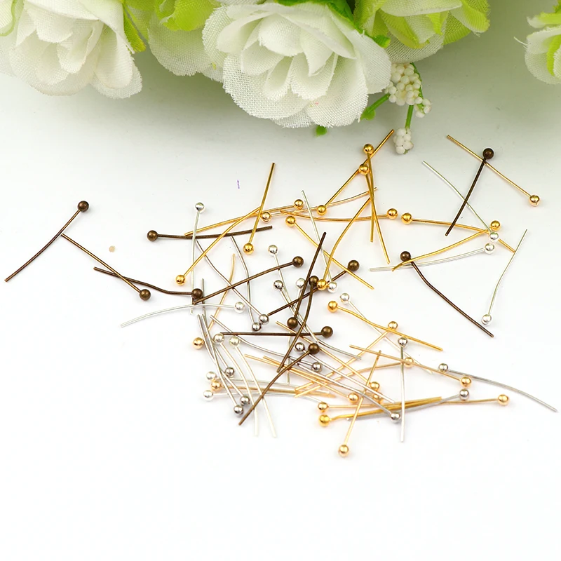 Новинка 20 мм булавки в форме головы из розового золота серебра античной бронзы и