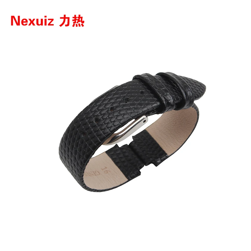 Ремешок для часов из воловьей кожи браслет 16*11 мм с текстурой ящерицы AR0745/AR0744 |