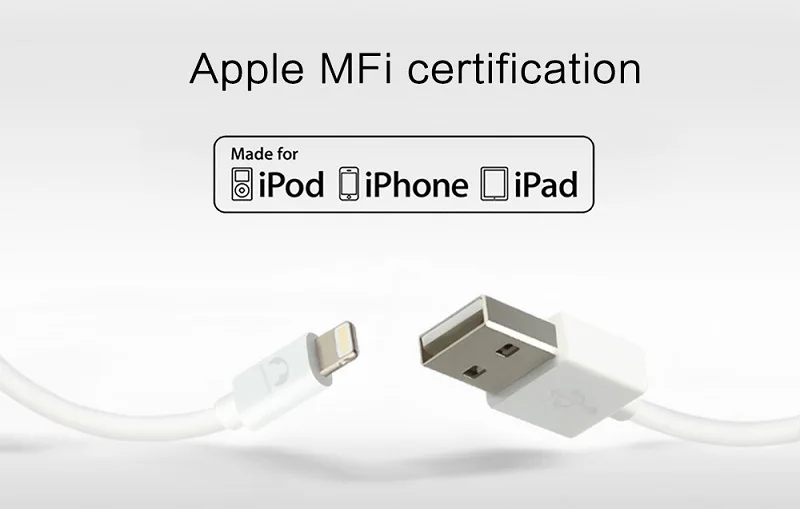 Snowkids MFi кабель для Lightning-USB кабель синхронизации данных зарядное устройство для iPhone 11X8 7 6 5 XR XsMax iPad iPod Upto iOS13