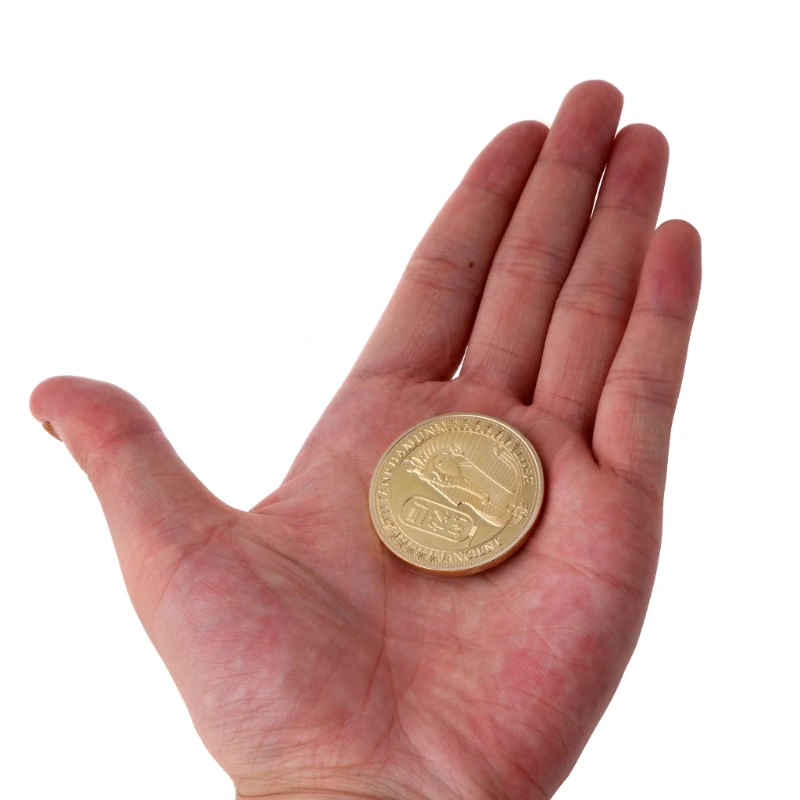Позолоченная старинная Памятная коллекция монет Tutankhamun|souvenir|souvenir coin |