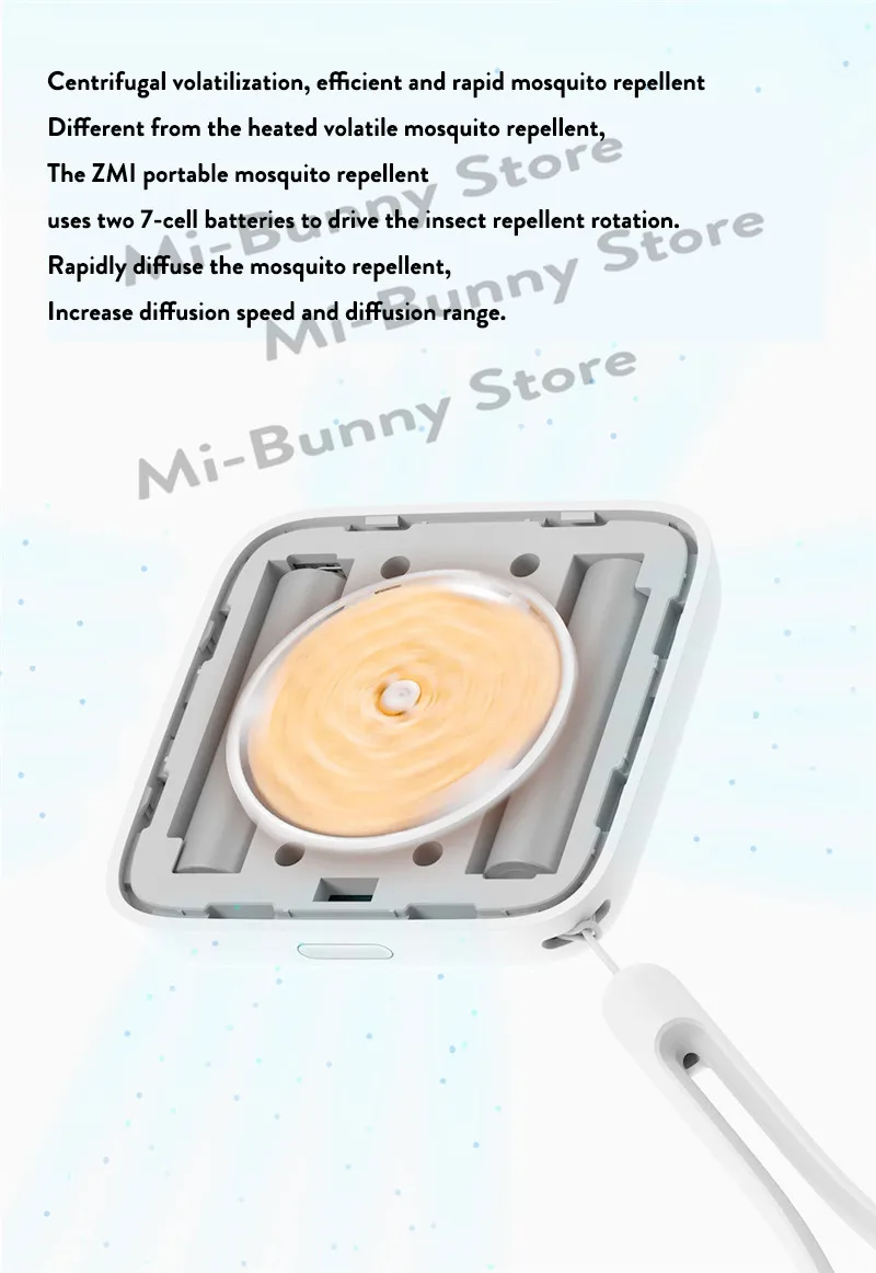 Xiaomi ZMI Отпугиватель комаров супер мини Электрический убийца вредителей для кемпинга рыбалки на открытом воздухе портативное устройство распылитель комаров