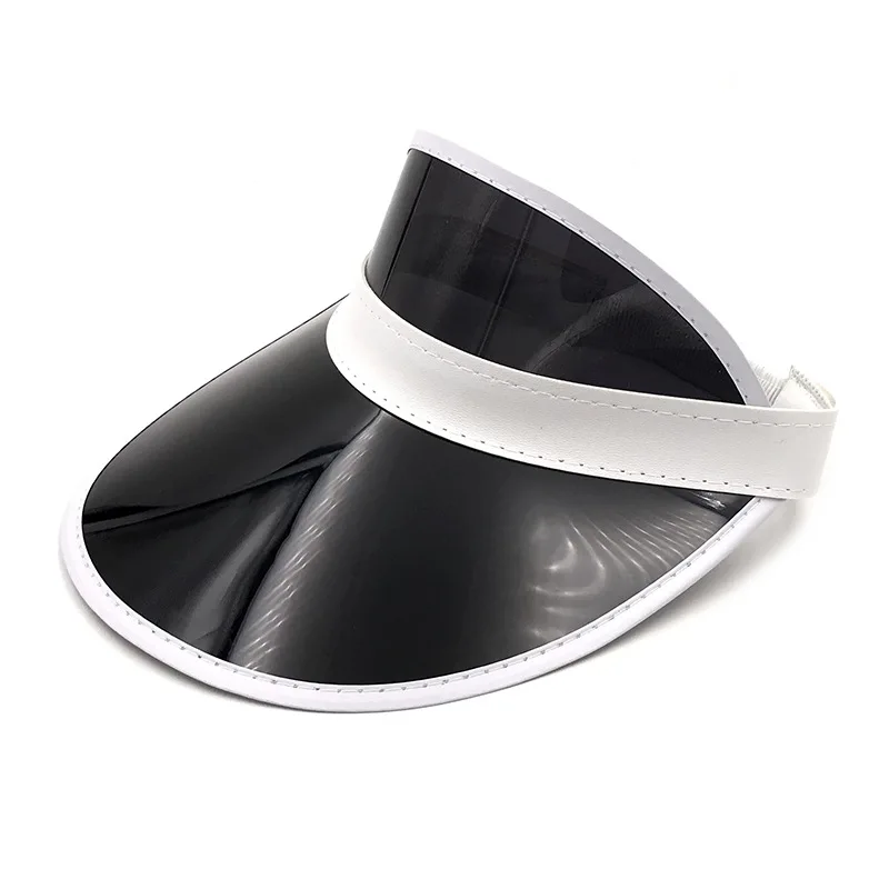 Новинка Мужская и женская прозрачный пластик ПВХ летняя Солнцезащитная шляпка