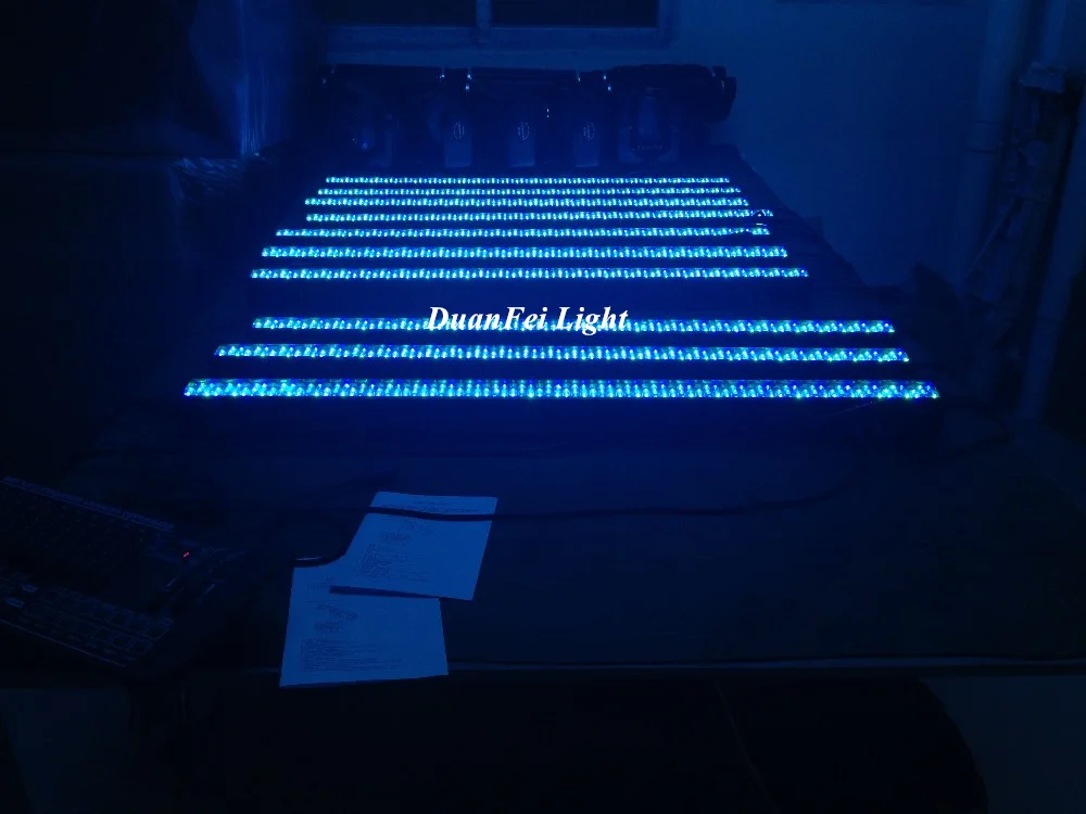 10 PCS Wedding Party led wash lyre bar rgb indoor washer wall light projector building 252 | Лампы и освещение