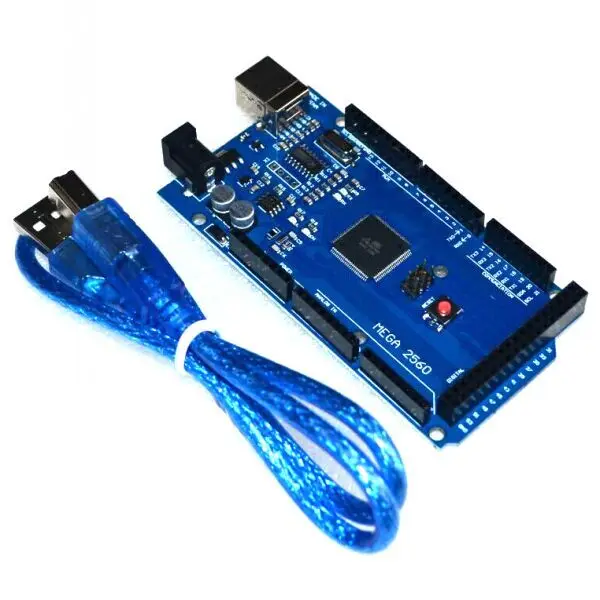1 лот = шт. Мега 2560 R3 Mega2560 REV3 ATmega2560 16AU доска + USB кабель улучшенная версия|mega usb|board