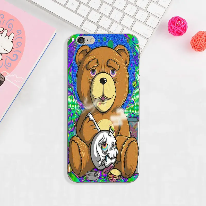 Мягкие силиконовые чехлы для мобильных телефонов из ТПУ сумки iPhone 8 7 6 6S Plus X 10 5 5S SE
