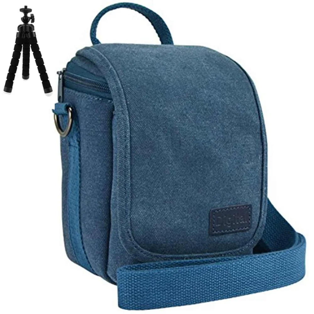 Холстины DSLR чехол для slr-камеры сумка для цифровой однообъективной зеркальной камеры Canon EOS M100 M10 M50 EOS M5 M6(15-45 мм) SX430 SX420 SX540 SX530 SX520