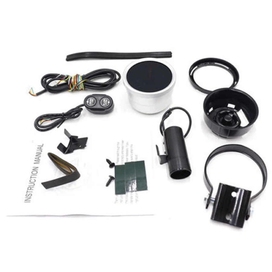 Сменный свет + шаговый двигатель об/мин с 12V тахометром набор LED 3 5 &quotАвто метр