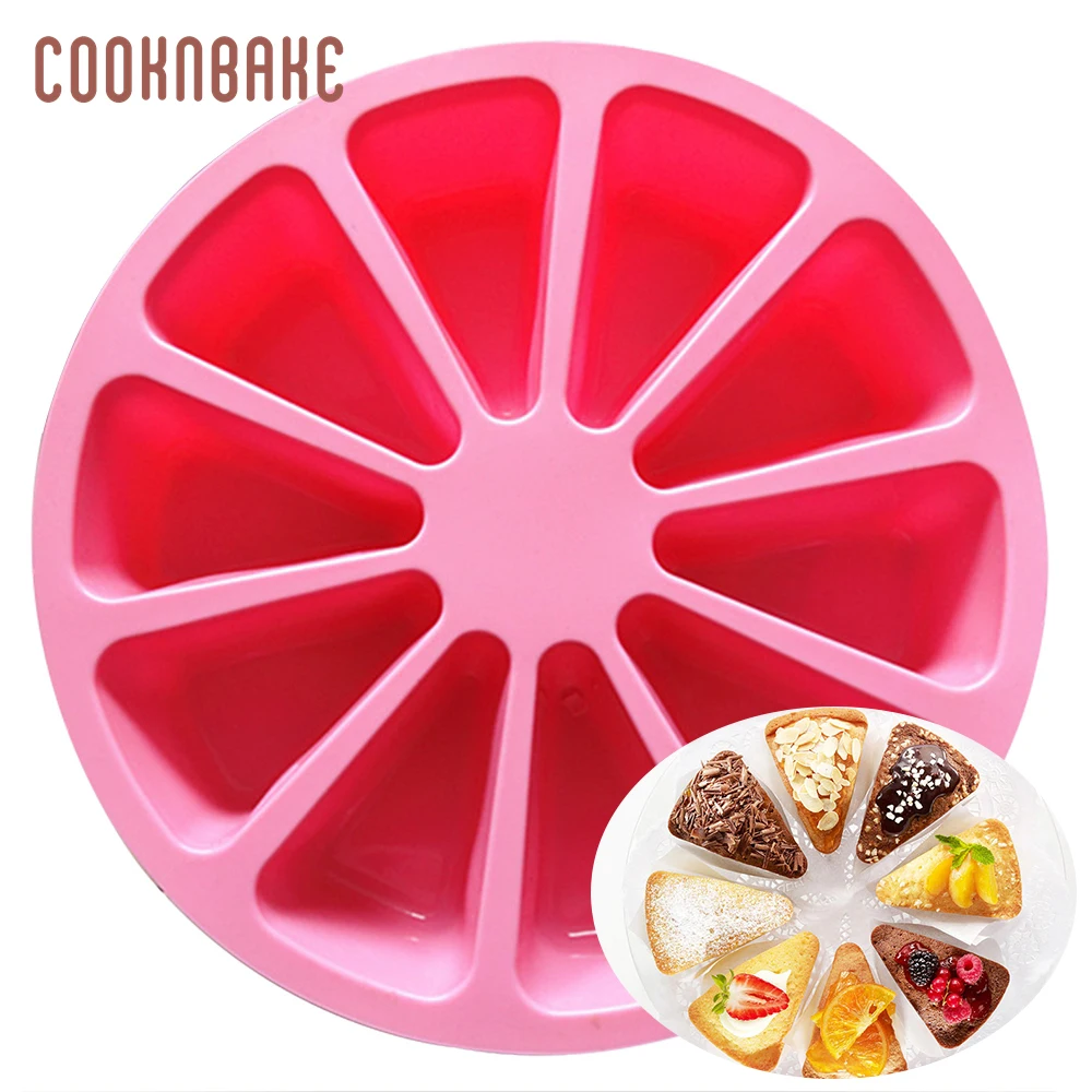 COOKNBAKE Кондитерские Силиконовые формы для торта большого выпечки 3D круглая форма