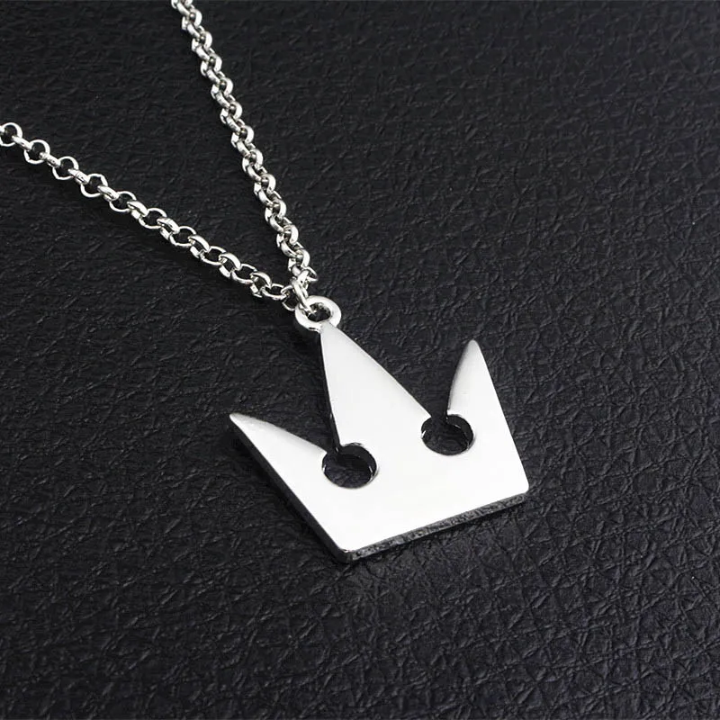 Ожерелье с металлическим кулоном Kingdom Hearts Sora для мужчин и женщин модные