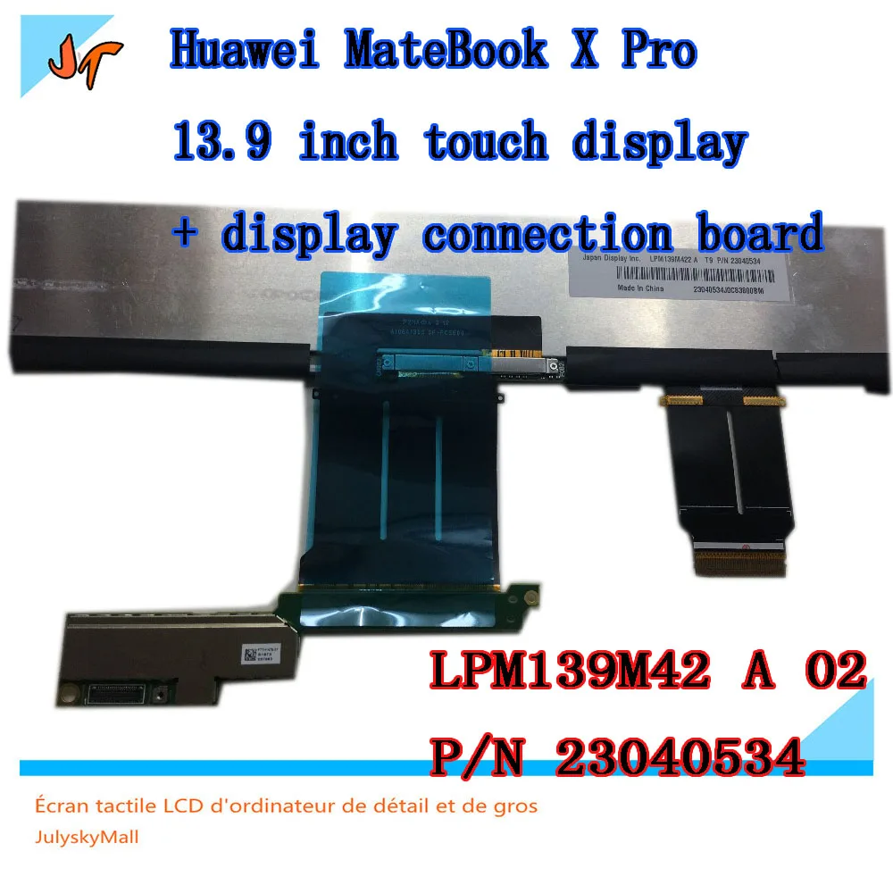Абсолютно 13,9 дюймовый ЖК-экран для huawei MateBook X Pro MACH-W19 W29 09 сенсорный ЖК-экран Замена 3000X2000