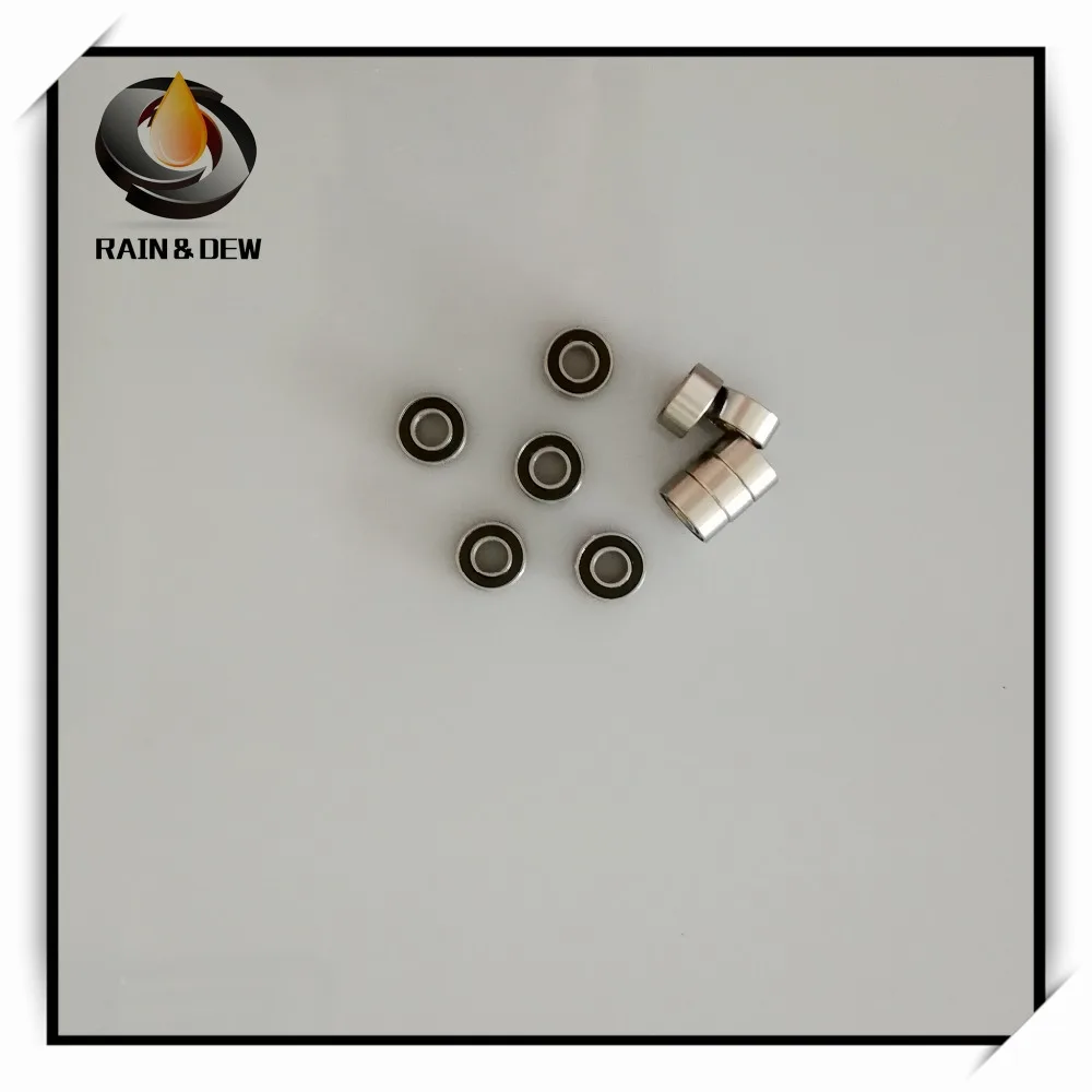 Гибридный Керамический шарикоподшипник из нержавеющей стали 2 шт. SR166 2RS CB