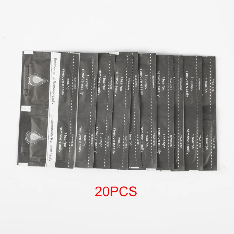 20PCS ROSALIND средство для снятия лака для ногтей, средство для снятия отмачивания ногтей, УФ-гель для ногтей, средство для снятия лака для маникюра, средство для снятия лака - Цвет: 20PCS