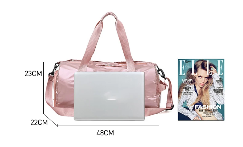 Сумка bolsa для фитнеса, тренажерного зала для женщин и мужчин, коврик для йоги, сумка для обуви, сухая влажная сумка для путешествий, для тренировок, Gymtas Sac De Sport Sporttas XA782WA