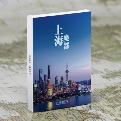 

30sheets/LOT Take a trip to Live In Shanghai postcard /Greeting Card/wish Card/Fashion Gift