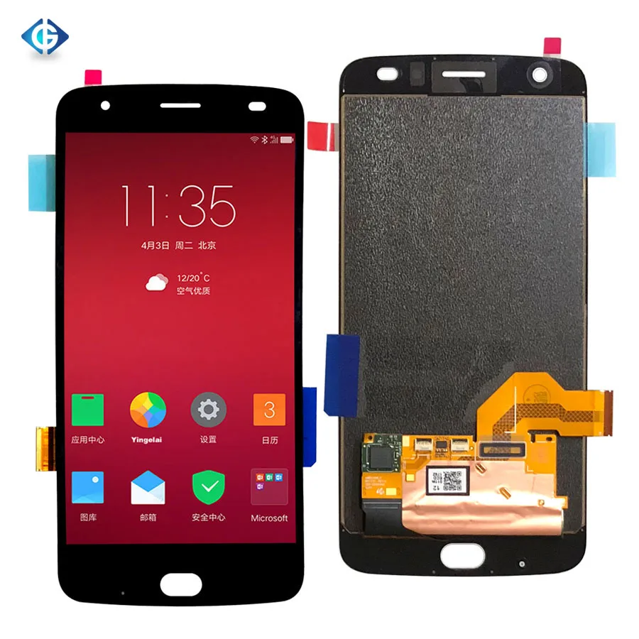 Для Moto Z2force ЖК дисплей с сенсорным экраном в сборе для Motorola Z2 силы XT1789 04 xt1789 05