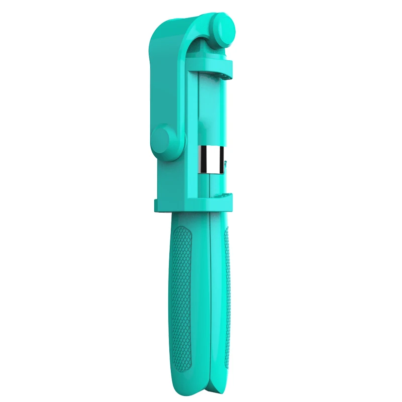 green Селфи Bluetooth селфи палка Штатив Универсальный селфи палка мобильный телефон монопод Штатив для Android Ios для iPhone 6 7 8 x max - Цвет: green