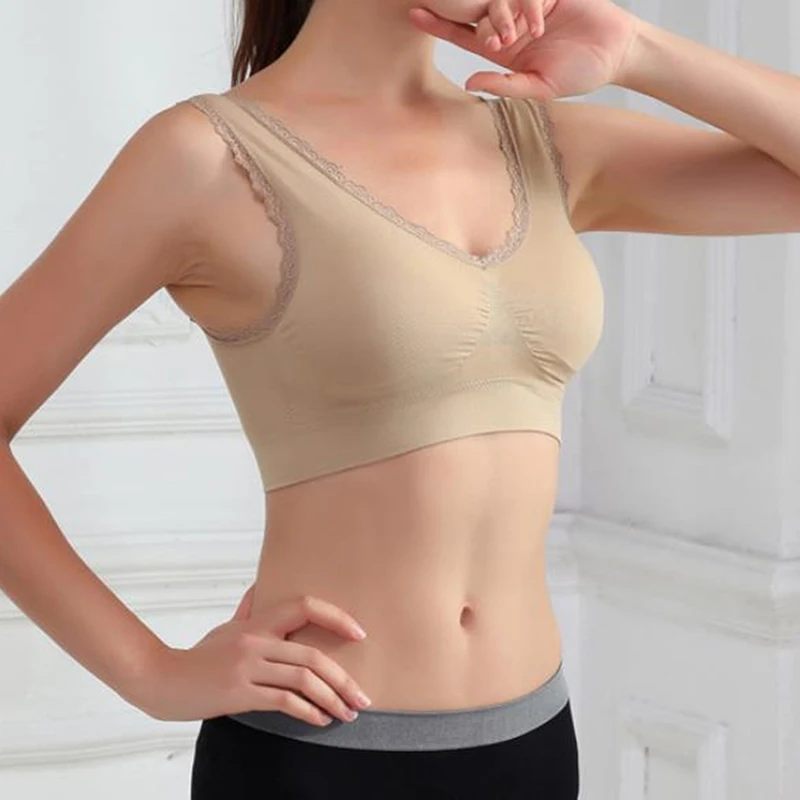 Женский модный кружевной бюстгальтер в стиле пэчворк спортивный сексуальный