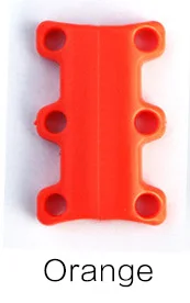Orange S 2 размера, 8 цветов, модные, новые, прочные, быстро и легко магнитные шнурки для кроссовок, обуви, с пряжкой, без шнурков - Цвет: Orange S